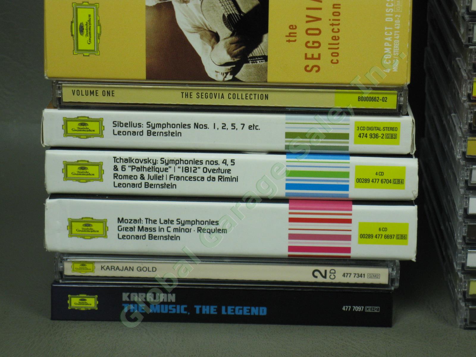 Huge Deutsche Grammophon Classical Music 50 CD Lot Beethoven Mozart Bach Segovia 2