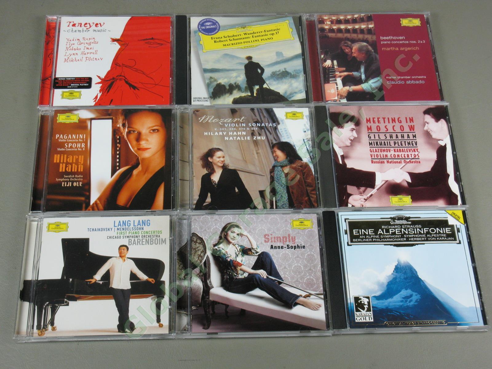 Huge Deutsche Grammophon Classical Music 45 CD Lot Brahms Mozart Liszt Dvorak NR 6