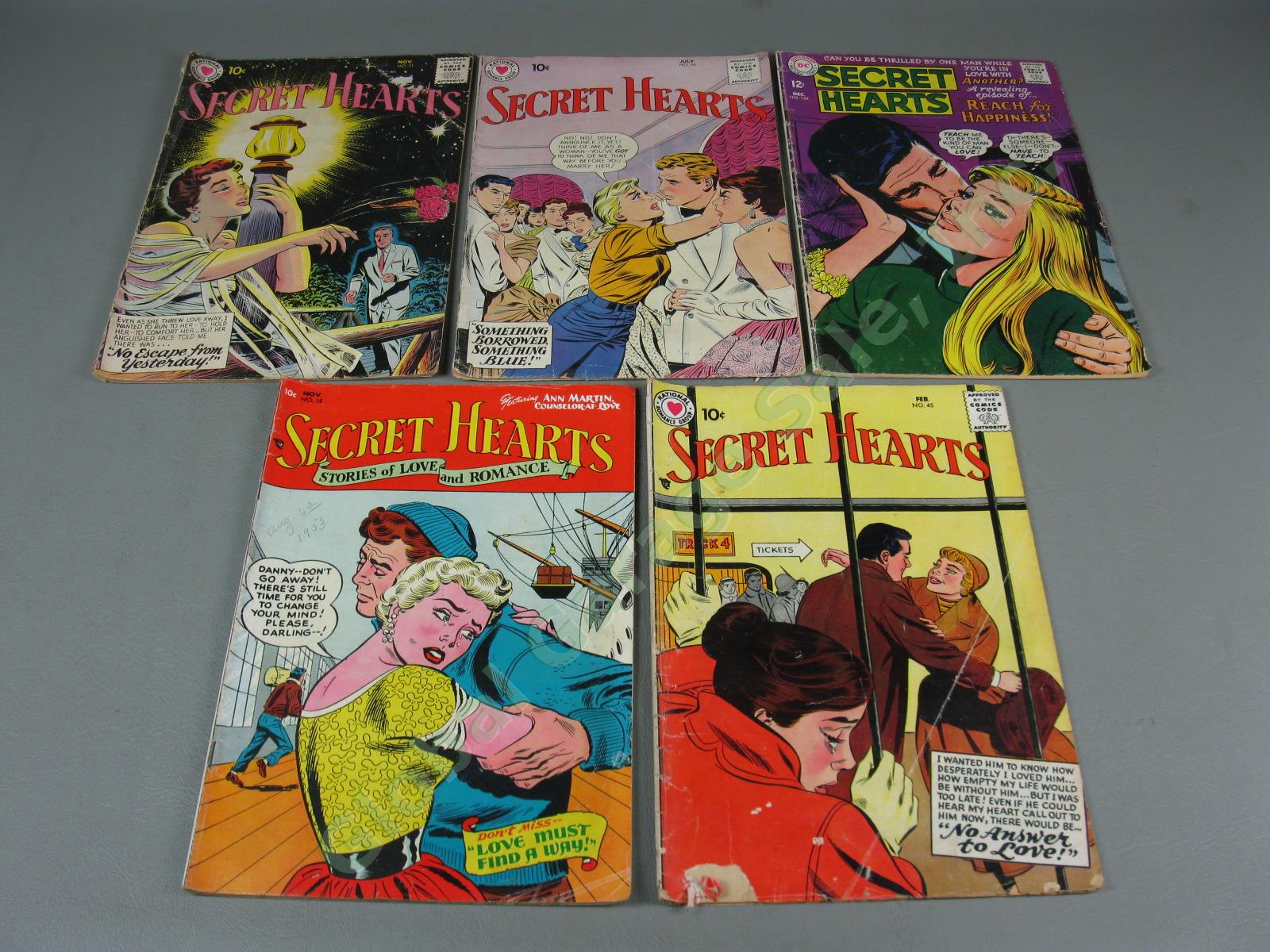 Huge Vtg Comic Lot Young Romance Teen-Age Girls Love Marriage Diary 1950s- 1