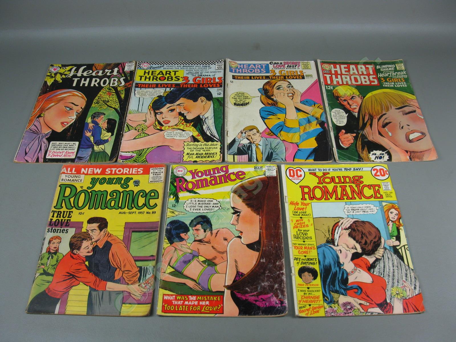 Huge Vtg Comic Lot Young Romance Teen-Age Girls Love Marriage Diary 1950s- 4