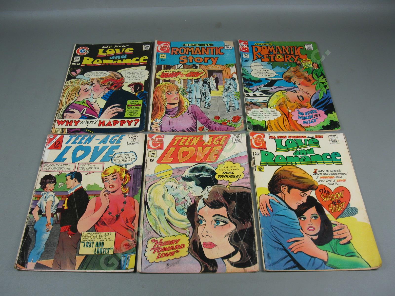 Huge Vtg Comic Lot Young Romance Teen-Age Girls Love Marriage Diary 1950s- 5