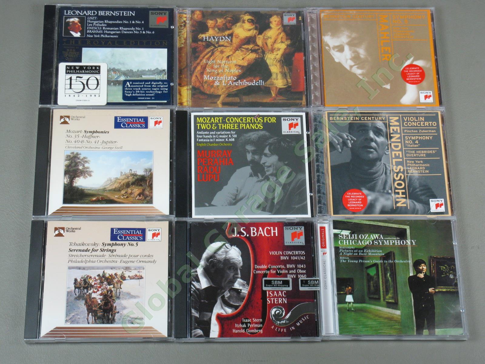Sony Classical Music 34 CD Lot Brahms Haydn Mozart Bach Hilary Hahn Yo-Yo Ma NR! 5