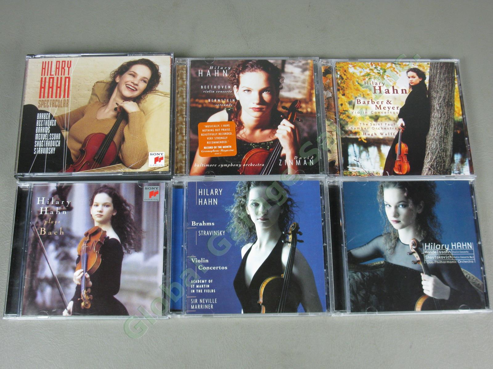 Sony Classical Music 34 CD Lot Brahms Haydn Mozart Bach Hilary Hahn Yo-Yo Ma NR! 7