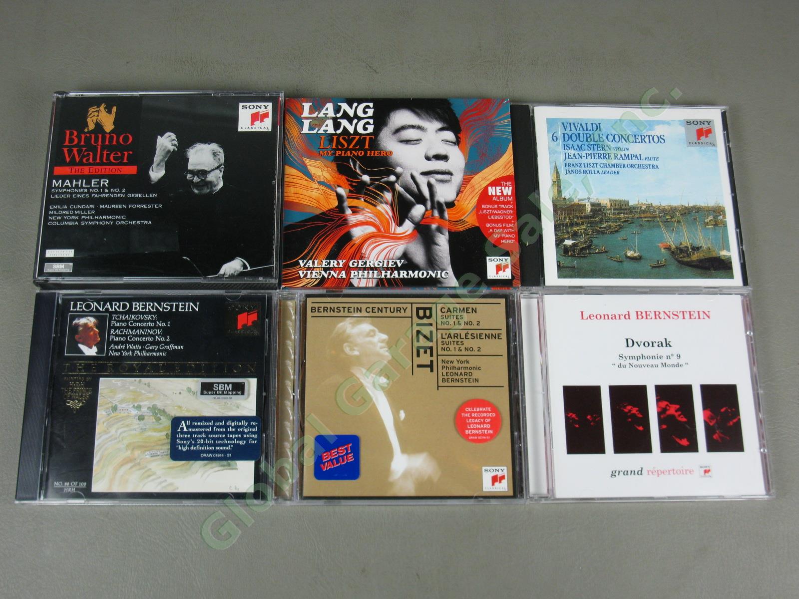 Sony Classical Music 34 CD Lot Brahms Haydn Mozart Bach Hilary Hahn Yo-Yo Ma NR! 8