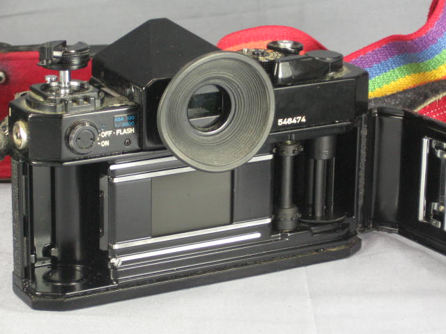 Canon F-1 Camera + Motor Drive + 100-300mm Zoom Lens NR 4