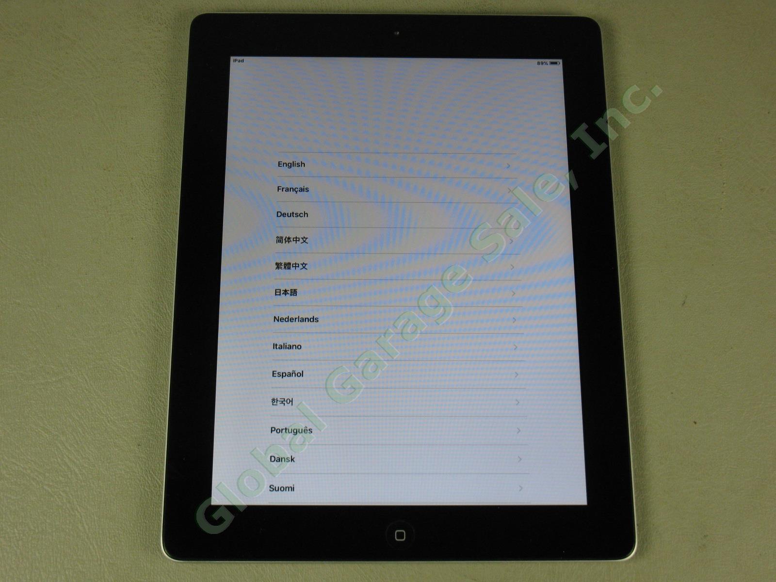 Apple iPad 2 Black Tablet 16GB Wifi Works Great MC770LL/A A1395 NO RESERVE PRICE 2