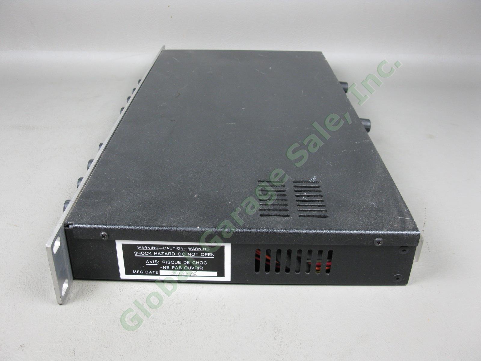 Aphex Compellor 320A Dual Channel Rack Mount Audio Compressor Leveler Limiter NR 4
