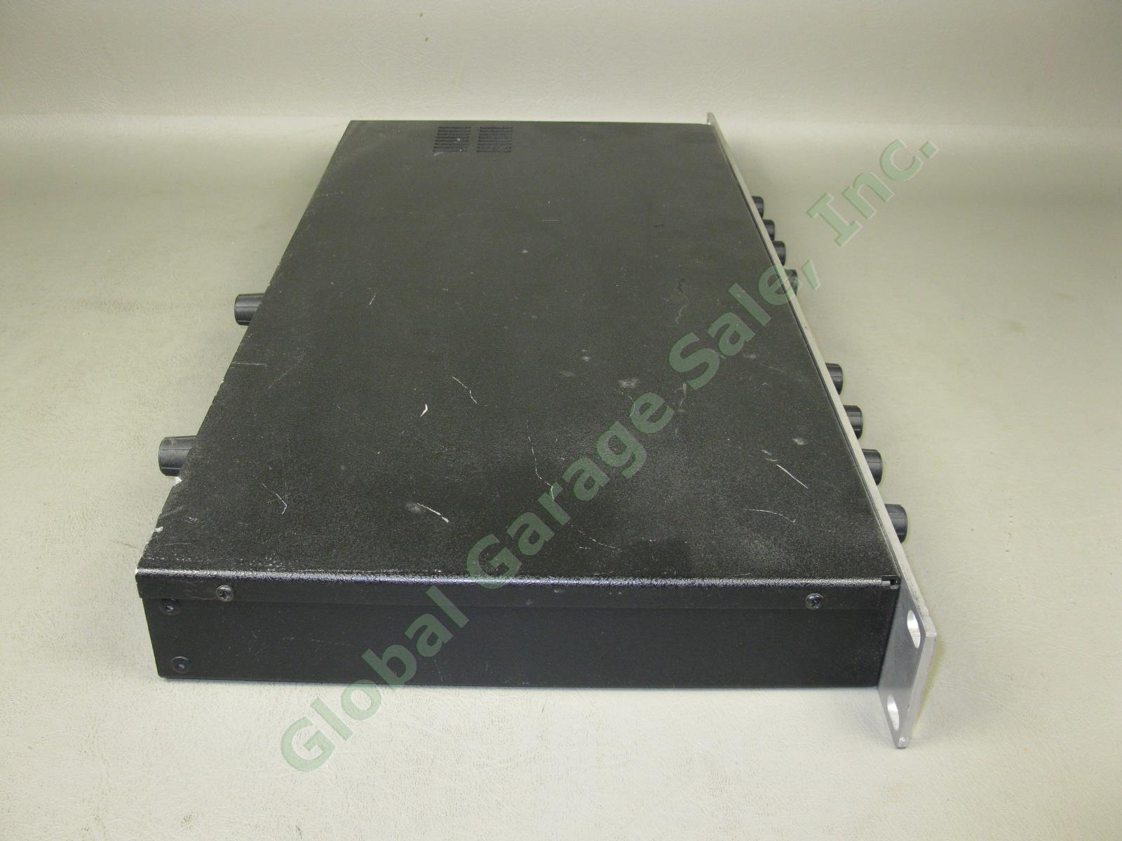 Aphex Compellor 320A Dual Channel Rack Mount Audio Compressor Leveler Limiter NR 5