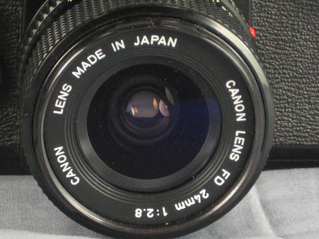 Canon F-1 Camera + Motor Drive + 100-300mm Zoom Lens NR 6