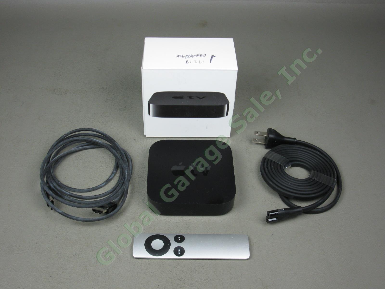 Apple TV 1080p 3rd Gen Generation A1427 MD199LL/A One Owner Box Remote HDMI NR!