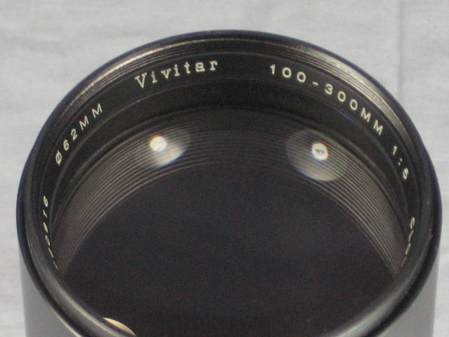 Canon F-1 Camera + Motor Drive + 100-300mm Zoom Lens NR 8
