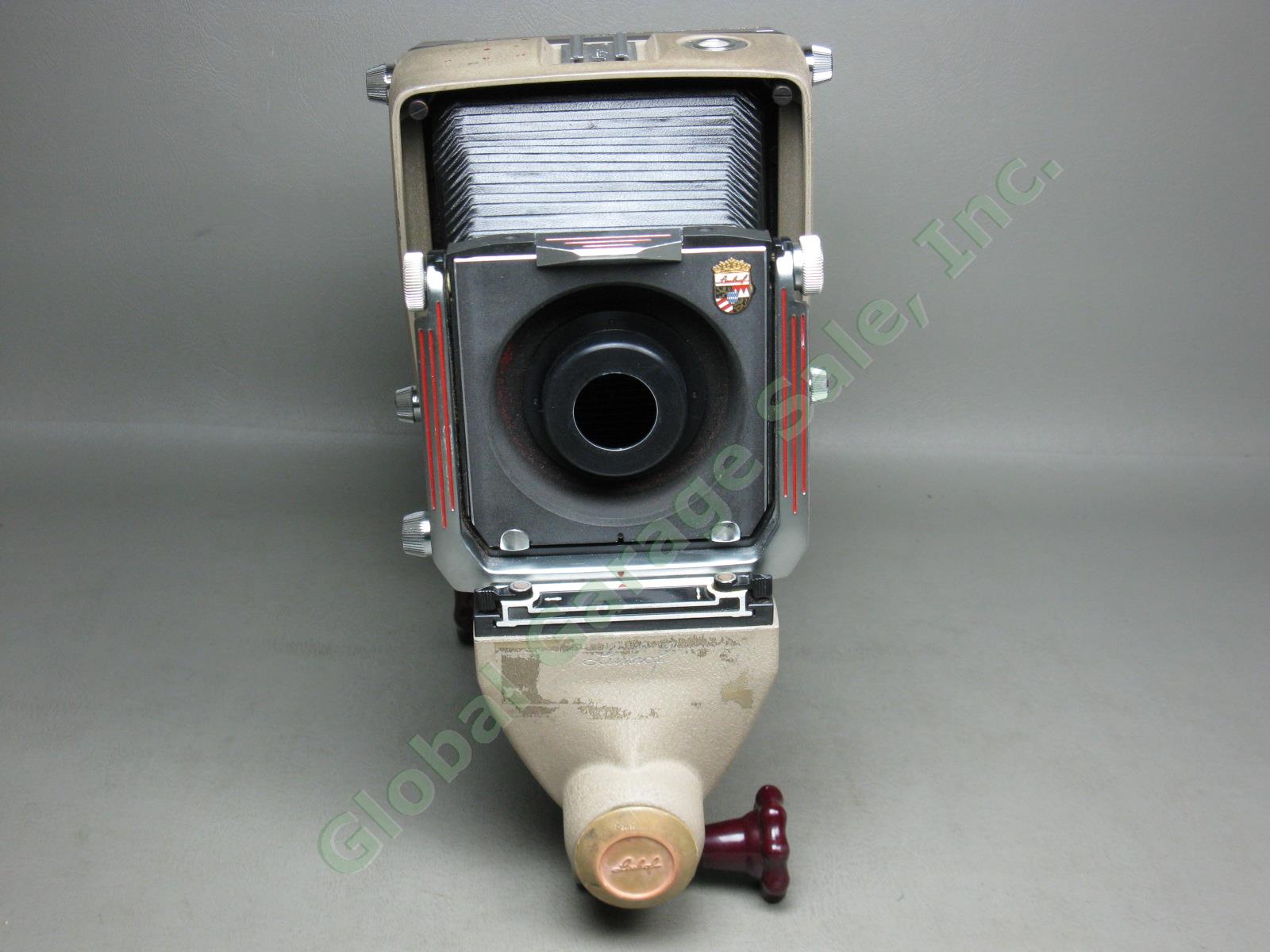 Linhof Technika Large Format 4x5 DBP Monorail Press Portrait Camera No Reserve! 4