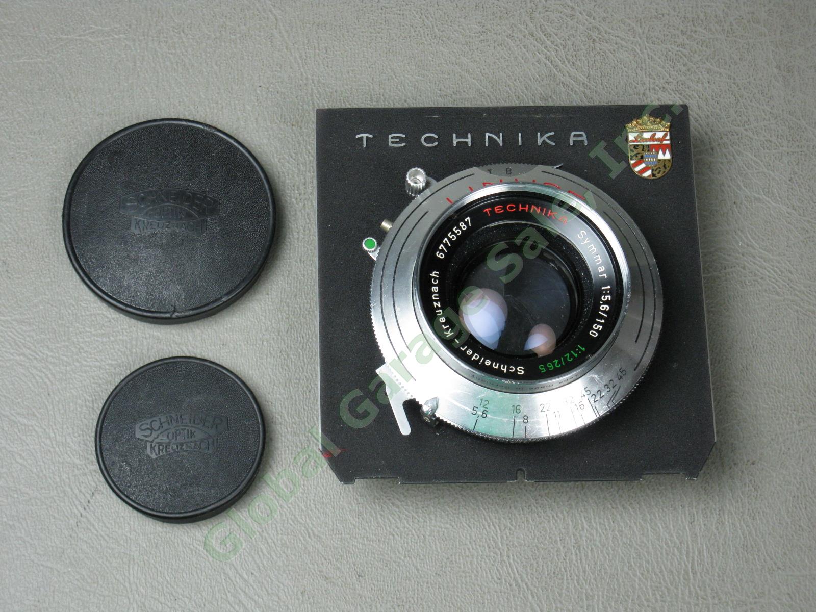 Linhof Technika Symmar 1:5.6 f/5.6 150mm Schneider-Kreuznach Camera Lens 6775587