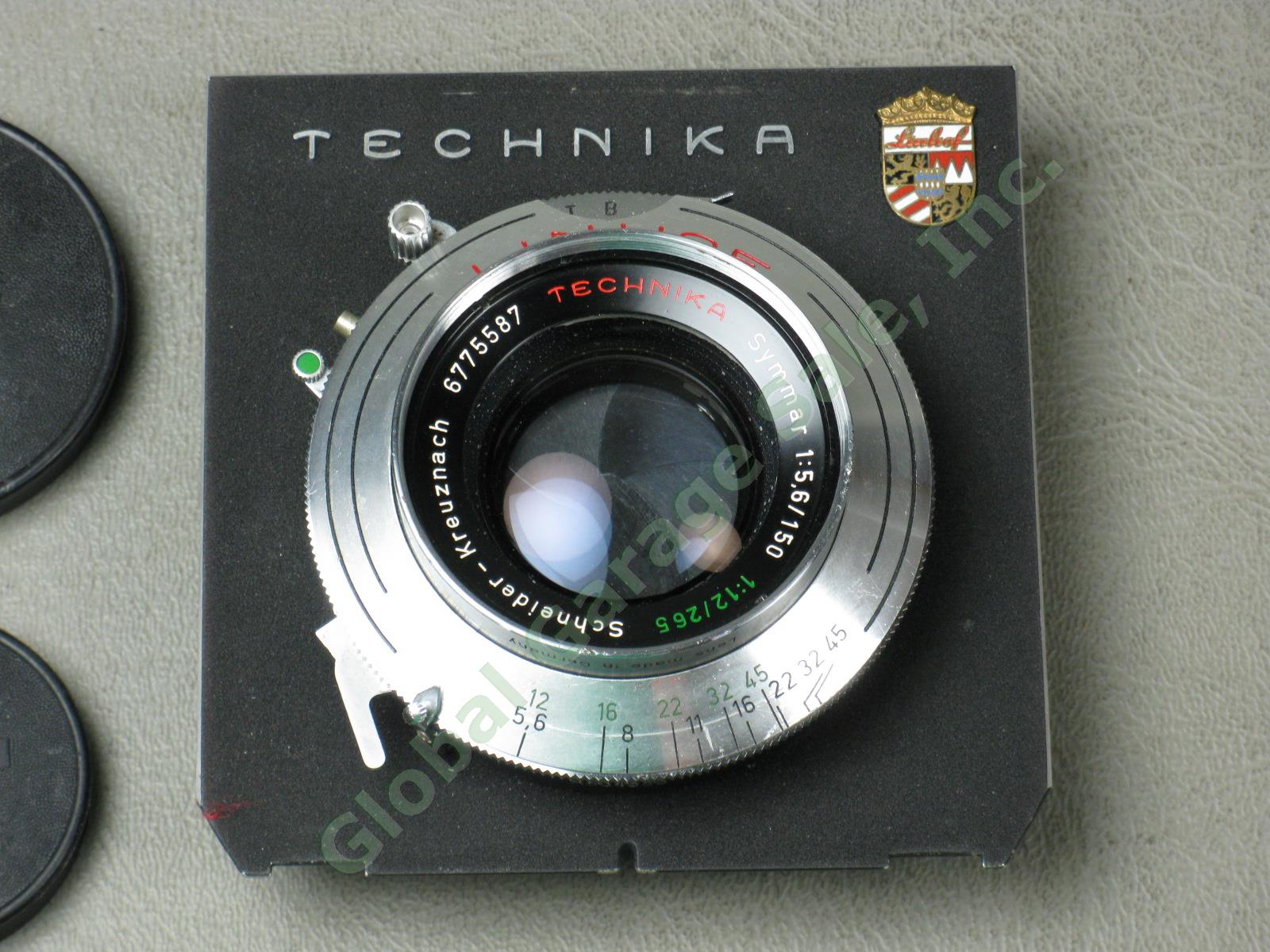 Linhof Technika Symmar 1:5.6 f/5.6 150mm Schneider-Kreuznach Camera Lens 6775587 1