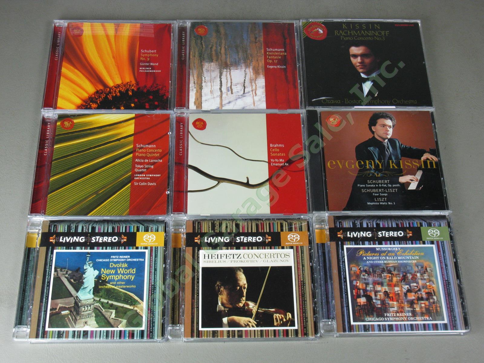 47 Classical Music CD Lot Telarc RCA Naxos Bach Shubert Beethoven Yo-Yo Ma +NR! 6