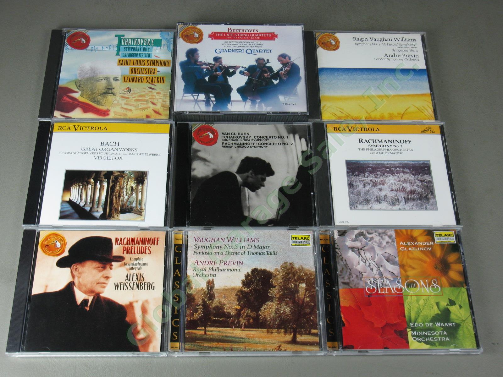 47 Classical Music CD Lot Telarc RCA Naxos Bach Shubert Beethoven Yo-Yo Ma +NR! 7