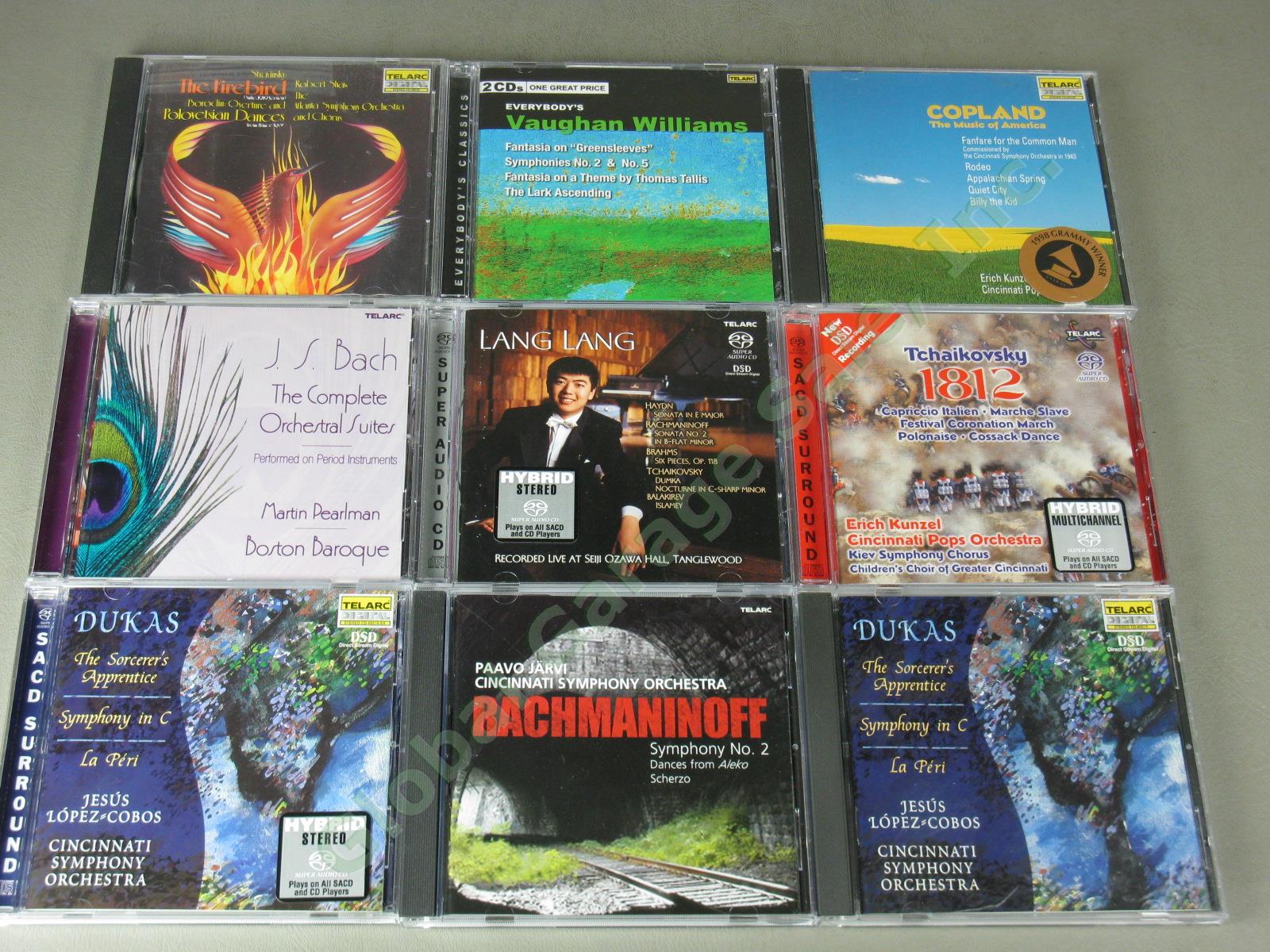 47 Classical Music CD Lot Telarc RCA Naxos Bach Shubert Beethoven Yo-Yo Ma +NR! 8