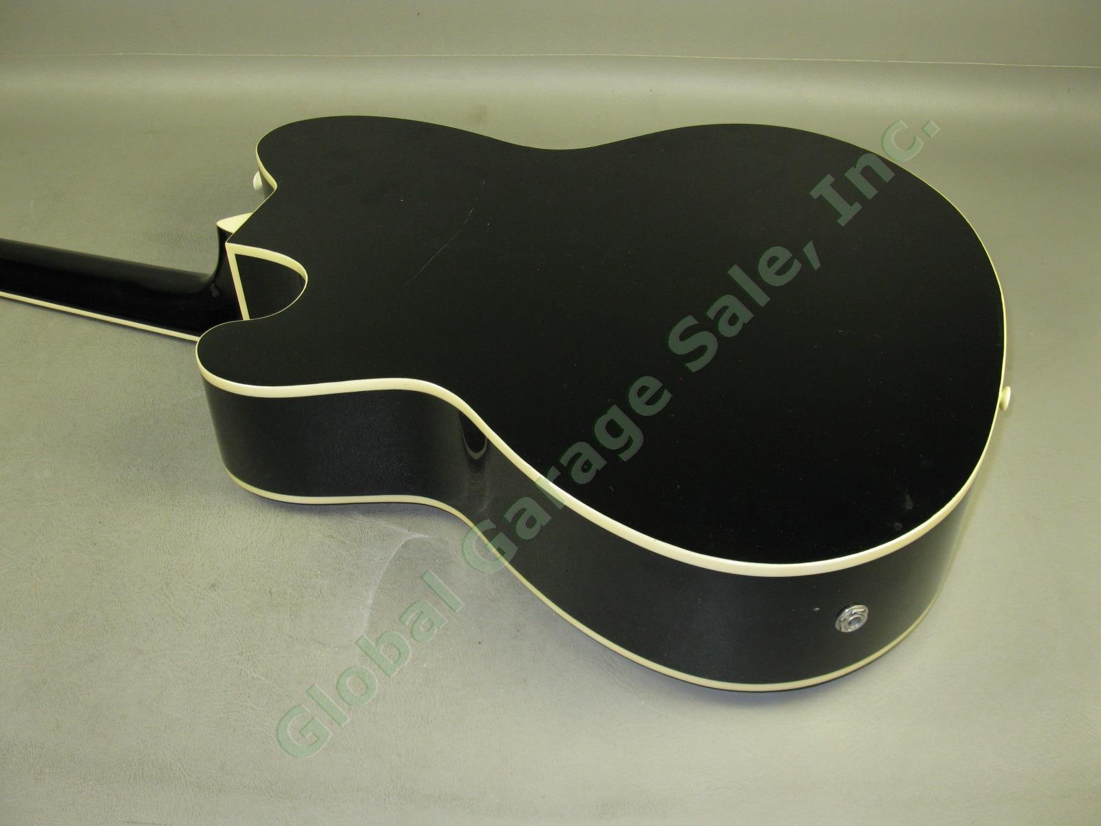 Black Ibanez Talman Inter City 6-String Acoustic Electric Guitar RCY10BK1201 NR! 5