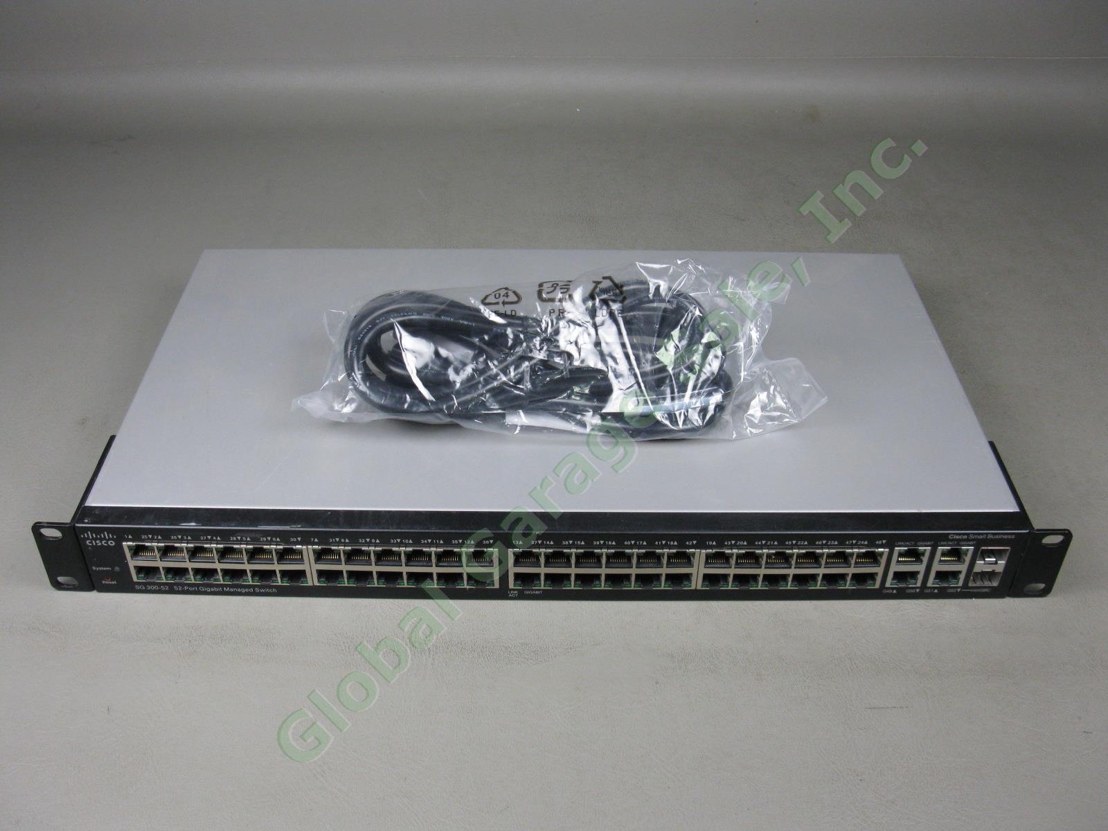 Cisco Small Business SG300-52 Port Gigabit Managed Ethernet Switch SRW2048-K9VO1
