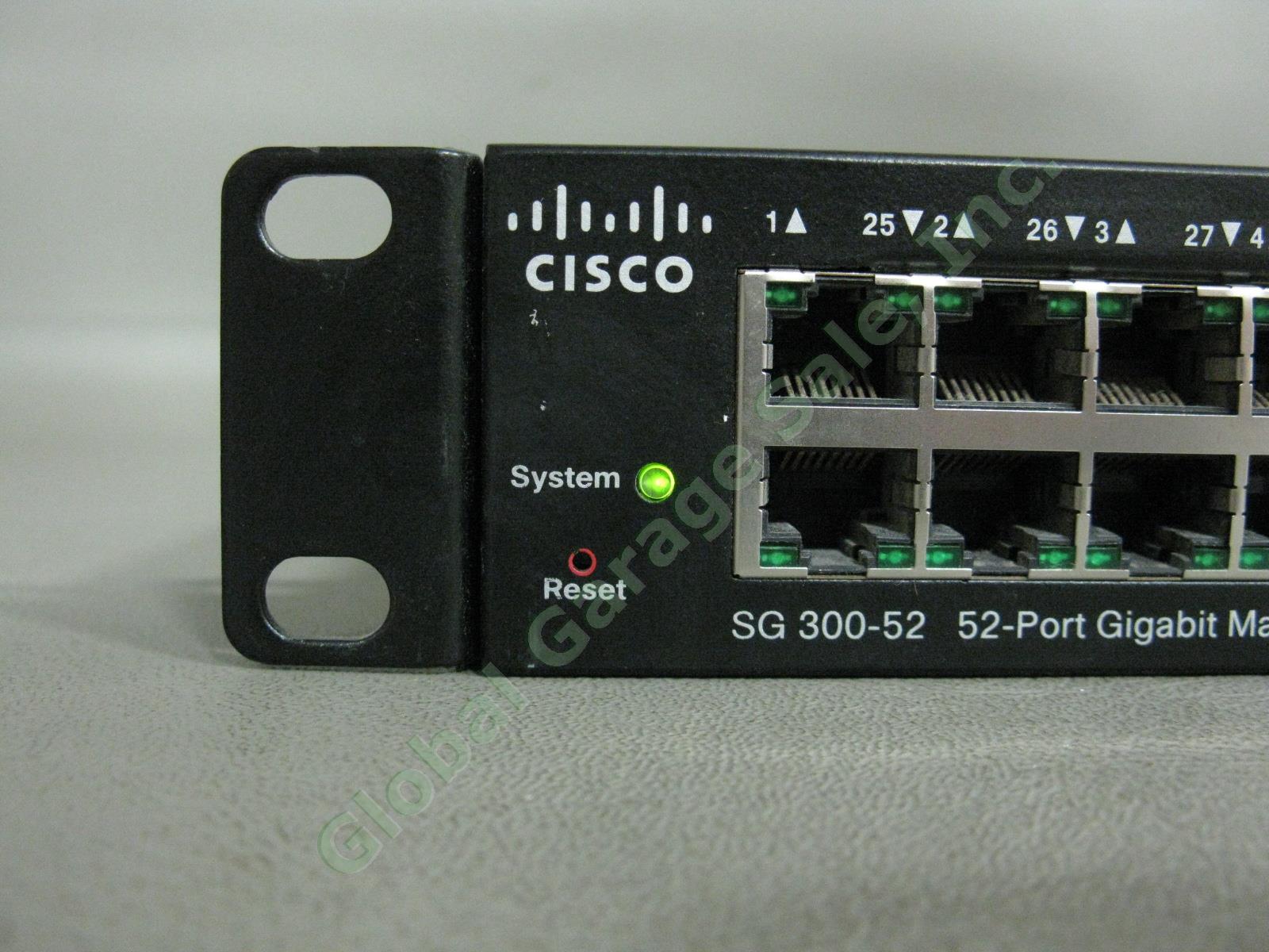 Cisco Small Business SG300-52 Port Gigabit Managed Ethernet Switch SRW2048-K9VO1 2