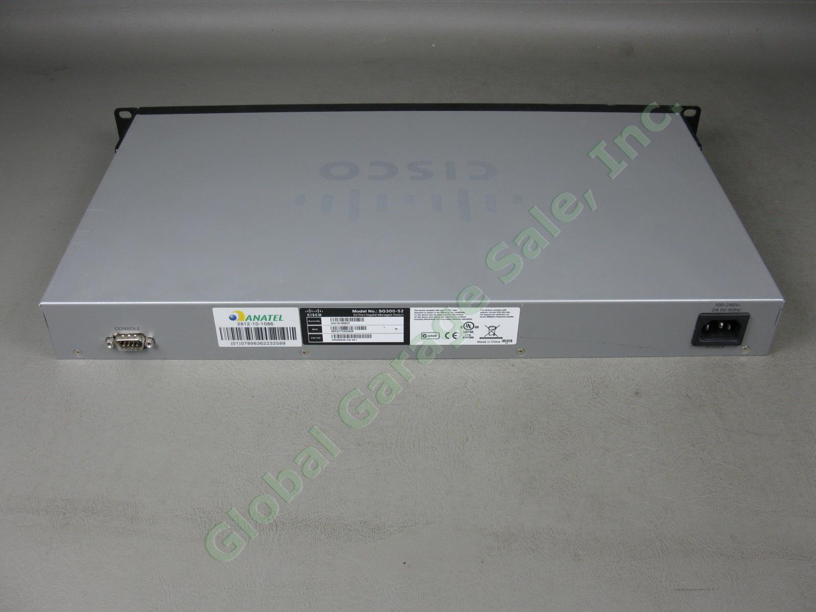 Cisco Small Business SG300-52 Port Gigabit Managed Ethernet Switch SRW2048-K9VO1 5