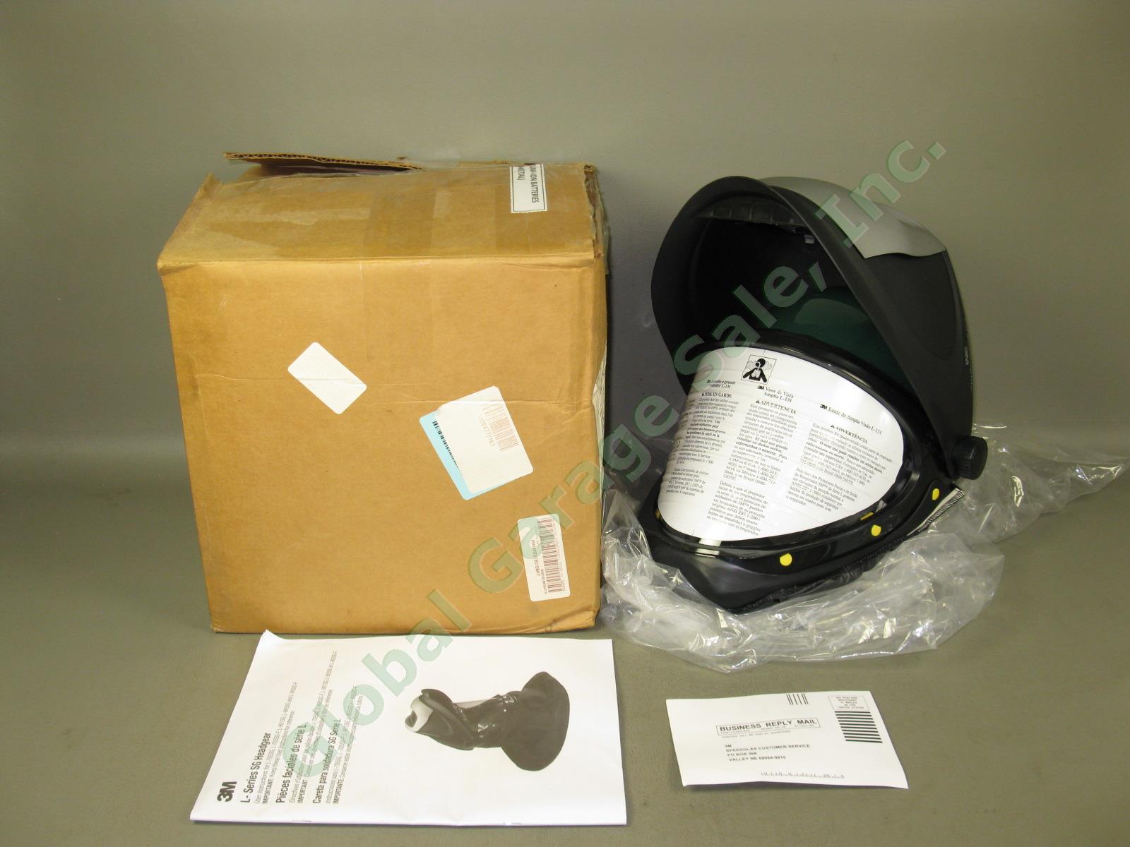 NEW 3M L-705SG L-Series SG Speedglas Hard Hat W/ Wide-View Welding Shield Helmet