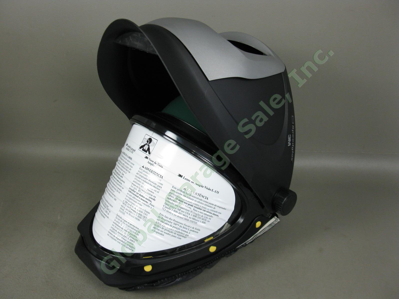 NEW 3M L-705SG L-Series SG Speedglas Hard Hat W/ Wide-View Welding Shield Helmet 1