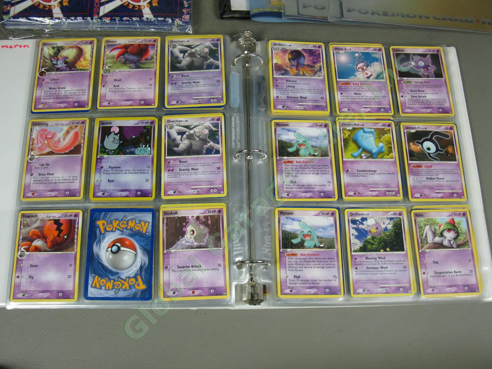 Huge Pokemon Cards Lot Albums Tins Japanese Neo Pocket Monsters 20lbs 1995-2000 1