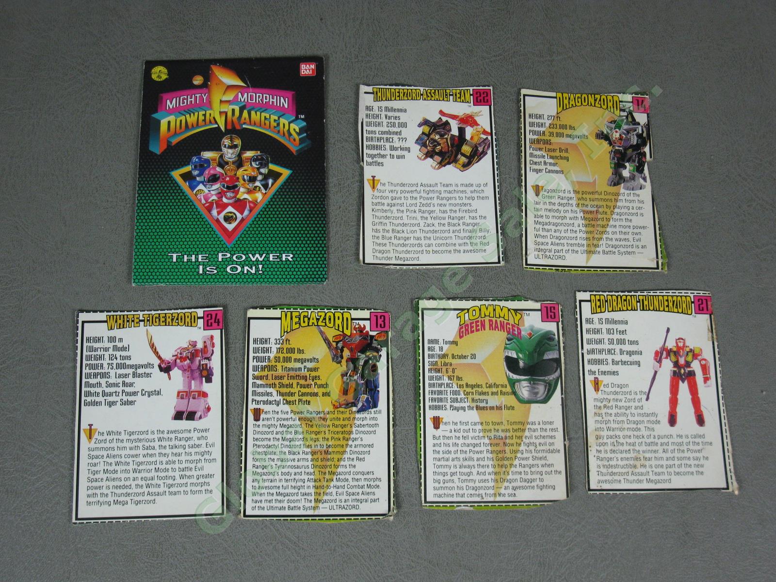 Mighty Morphin Power Rangers MMPR Lot Thunderzord Deluxe Shogun Ninja Megazord + 16
