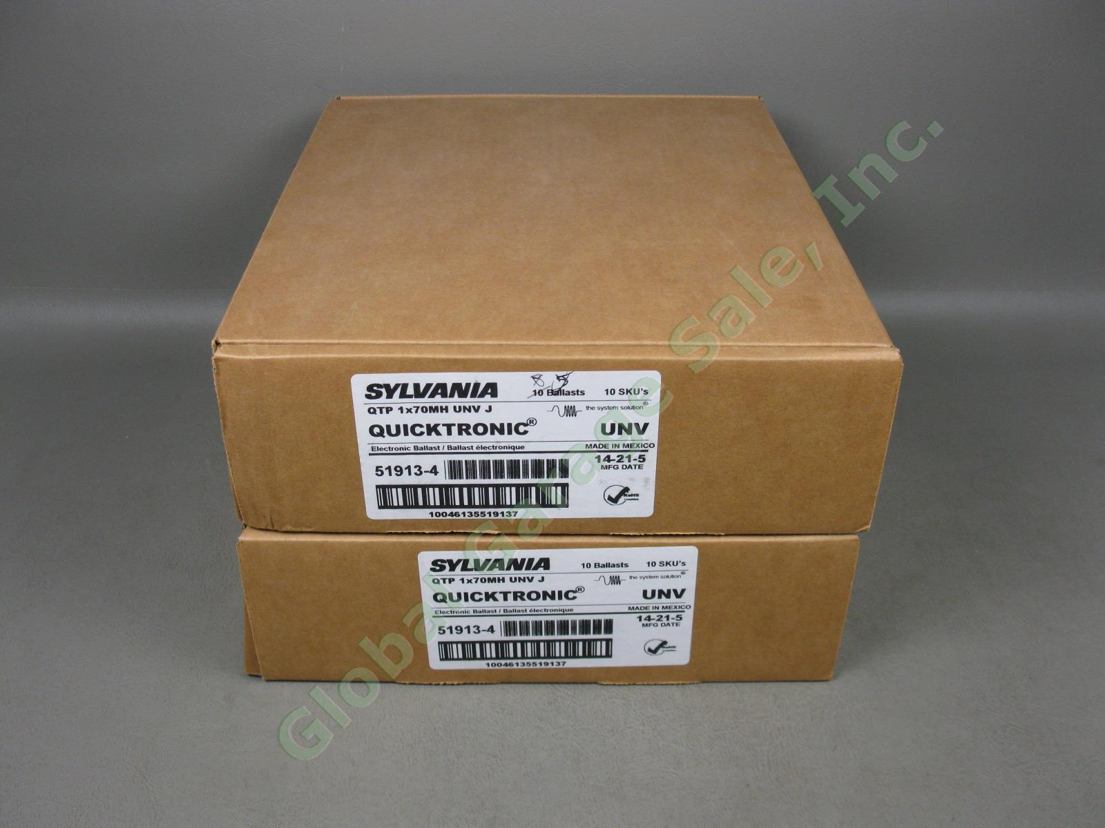 15 OSRAM Sylvania QTP1X70MH UNV J Quicktronic 70W Electronic Halide Ballast Lot
