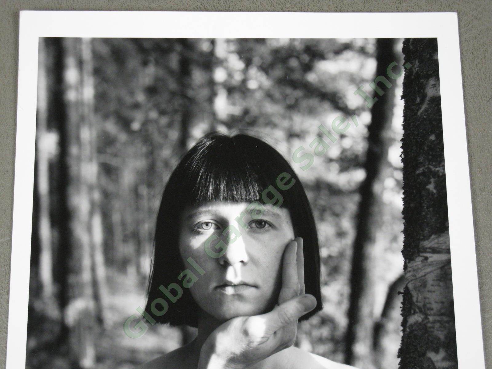 Rare Arno Minkkinen 8x10 Photograph Self Portrait With Pirje Finland Nude 1992 1