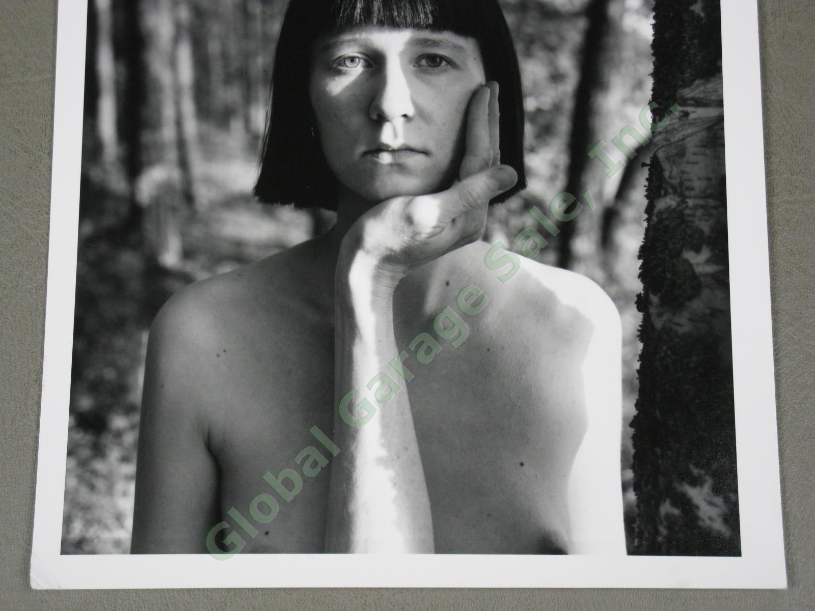 Rare Arno Minkkinen 8x10 Photograph Self Portrait With Pirje Finland Nude 1992 2