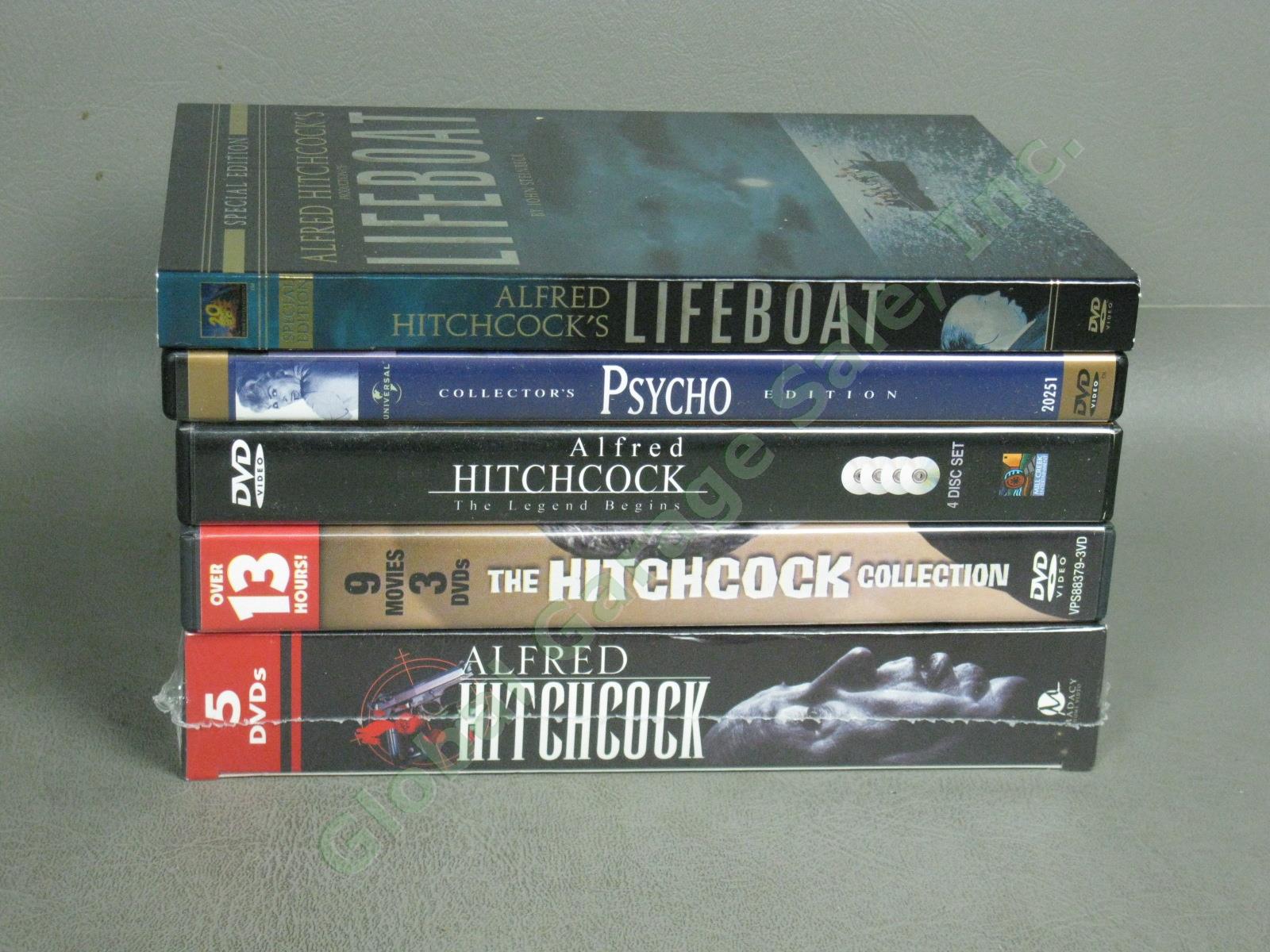 HUGE Alfred Hitchcock DVD Lot Masterpiece Collection Presents Seasons 1-5 Movies 6