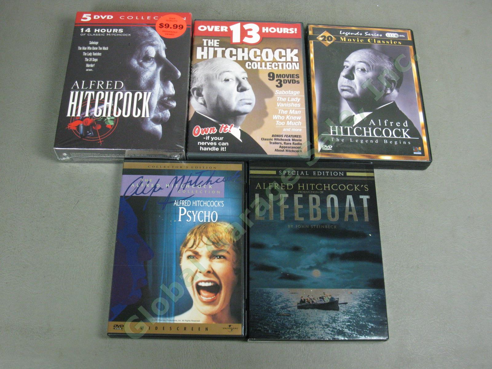 HUGE Alfred Hitchcock DVD Lot Masterpiece Collection Presents Seasons 1-5 Movies 7
