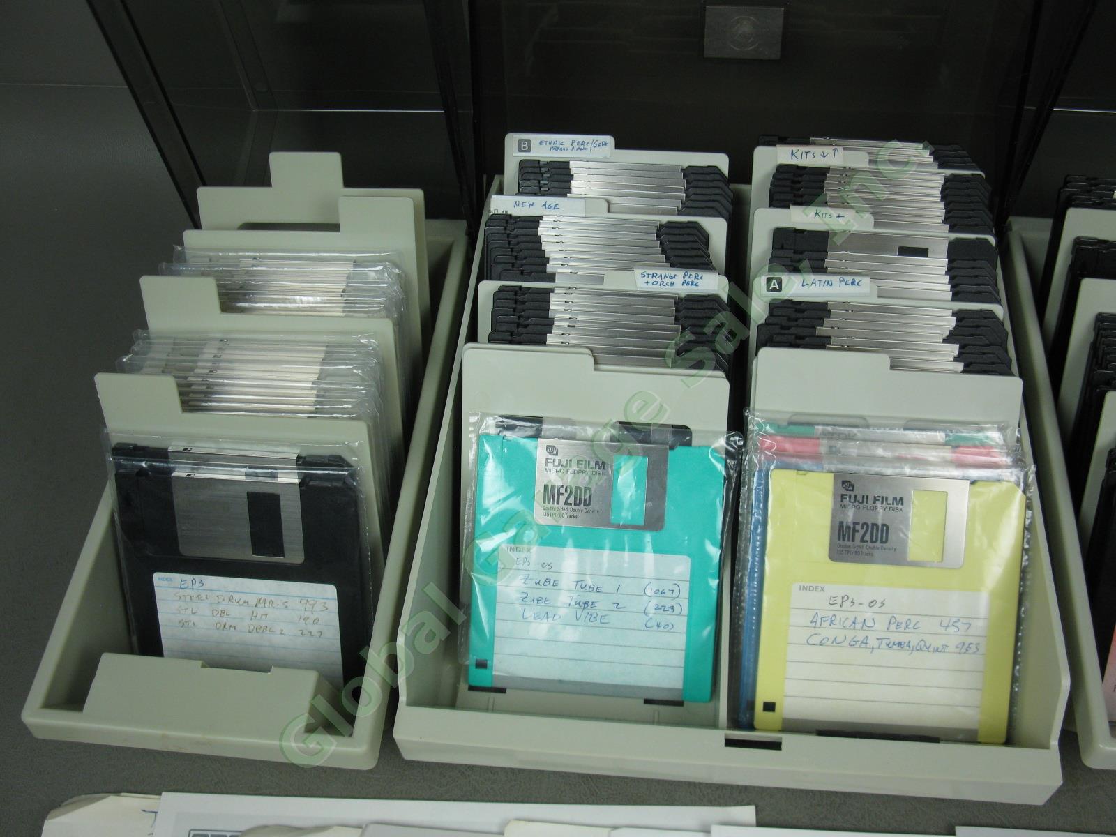 Ensoniq EPS Sampler Synth Synthesizer Sound Sample Floppy Disk Library +M Manual 1
