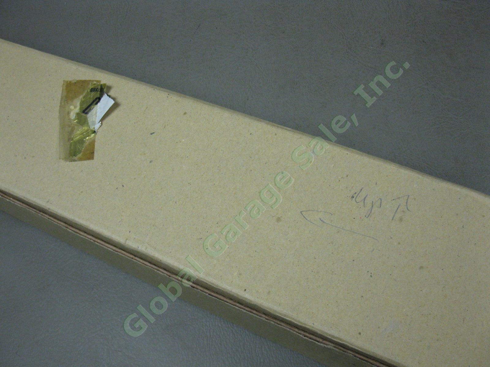 Vtg 1980s 2-Piece Birdseye Maple Pool Cue Stick W/ Hard Case + Box 19.2oz #JS65 8