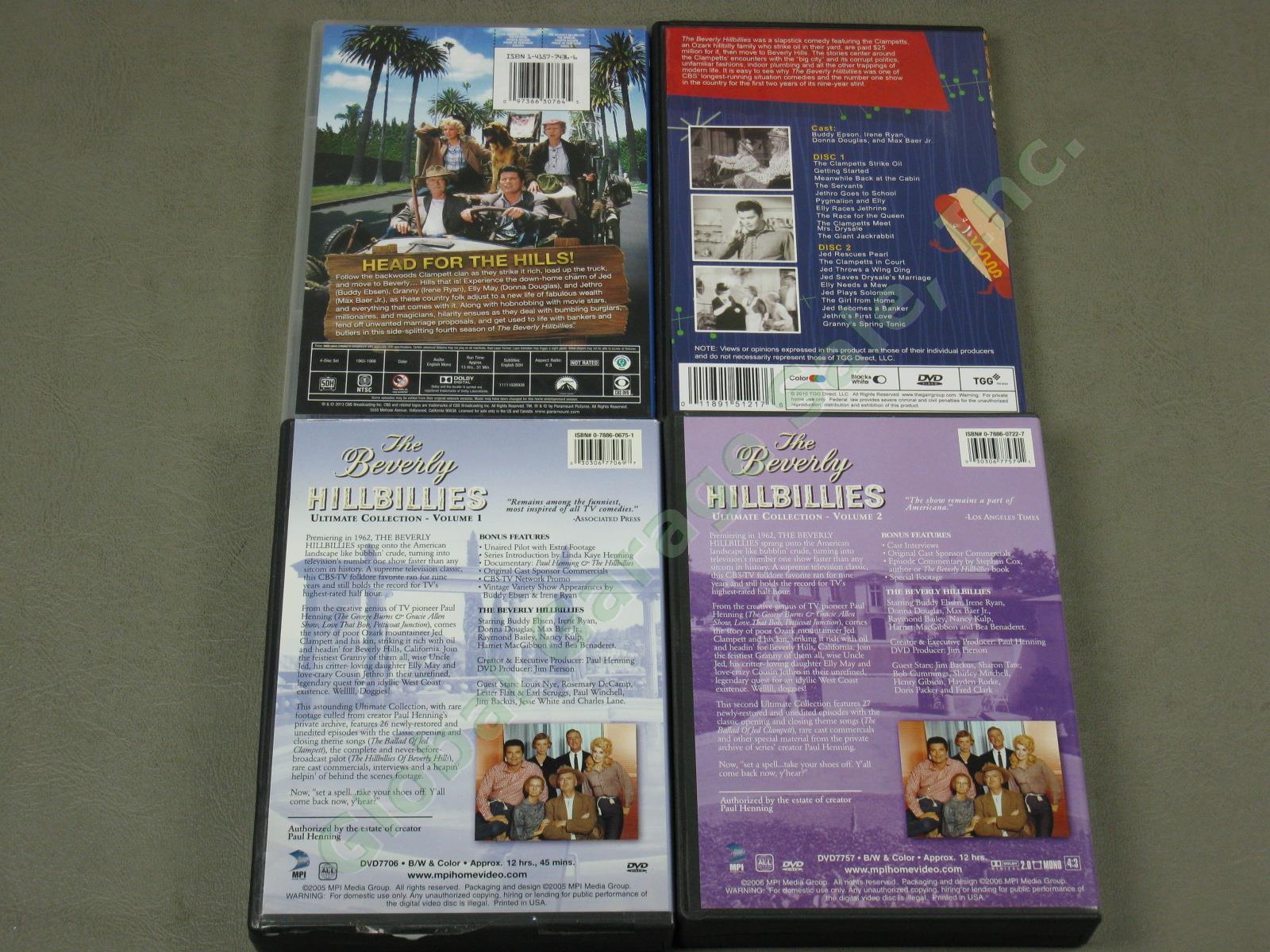HUGE Dukes Of Hazzard Beverly Hillbillies Alice DVD Lot Complete Seasons +Extras 2