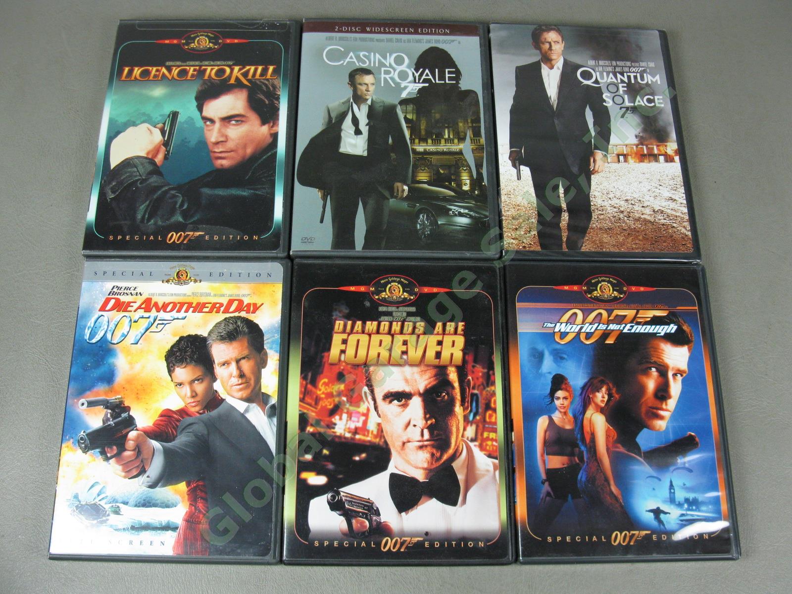 007 James Bond 46-DVD Collection Lot Ultimate Edition Box Sets Volume 1 2 3 4 NR 4