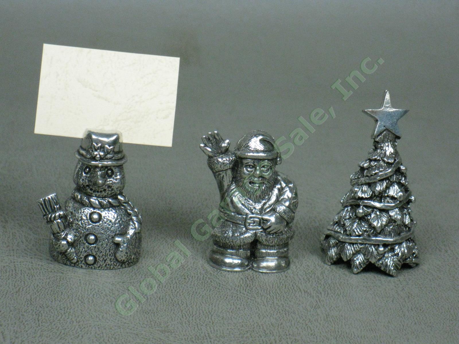 143 NEW Pewter Placecard Name Card Holder Lot Cherub Butterfly Shell Pineapple + 1