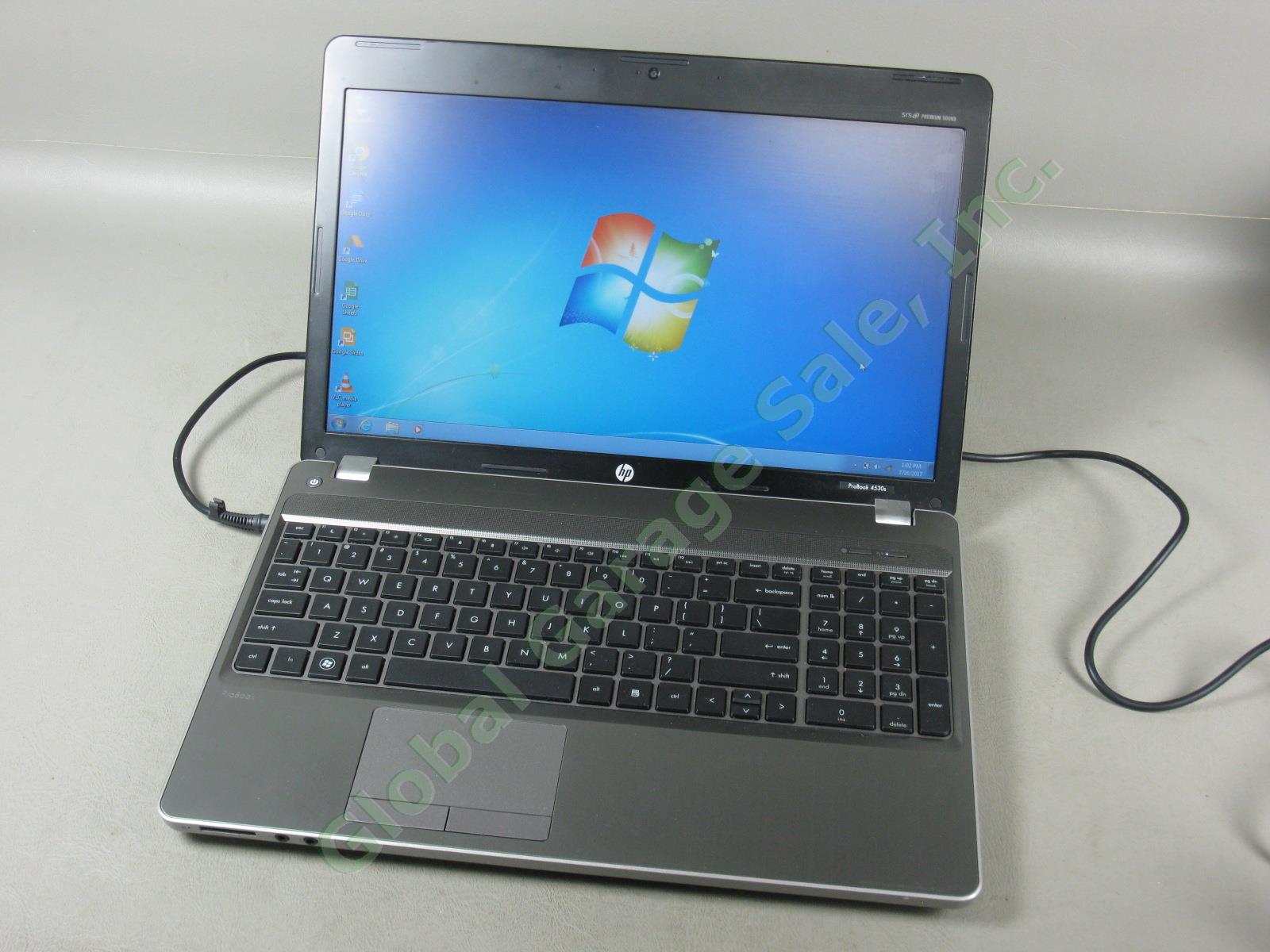 HP 4530s ProBook 15.6" Laptop Intel i3 2.3GHz 4GB 500GB Windows 7 Professional