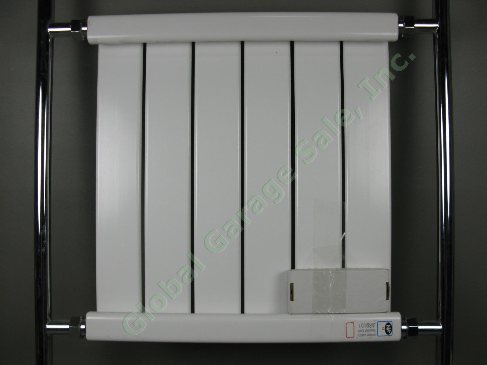 Myson Hydronic Wall Mount Towel Warmer White Model VR1? 2520 BTUH 38" x27" $2515 3