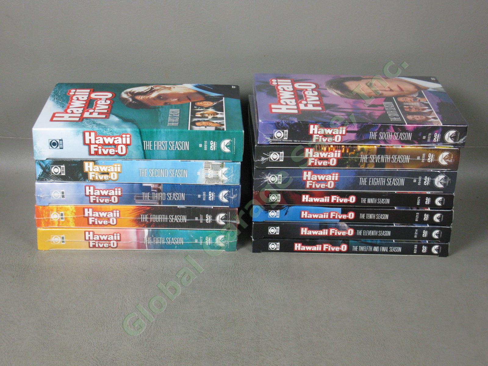 Hawaii Five-0 5-0 Complete Series 72-DVD Set Lot Seasons 1-12 MOSTLY SEALED! NR!