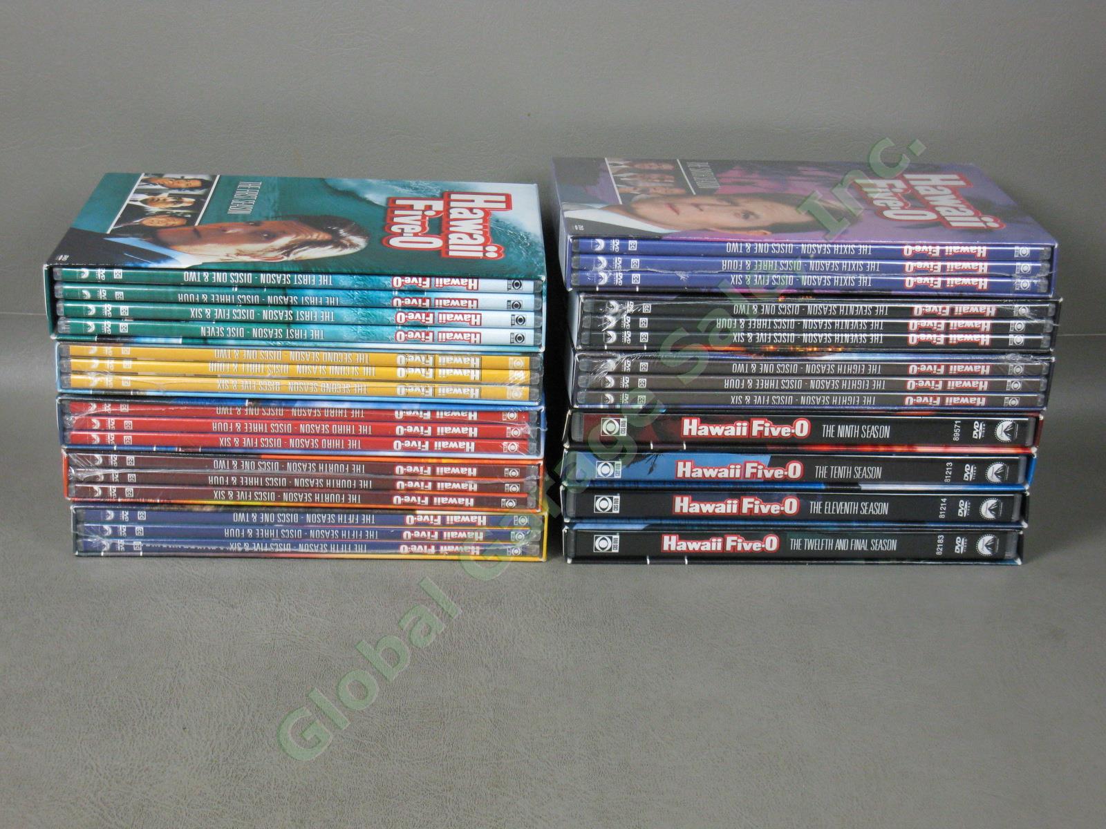 Hawaii Five-0 5-0 Complete Series 72-DVD Set Lot Seasons 1-12 MOSTLY SEALED! NR! 1