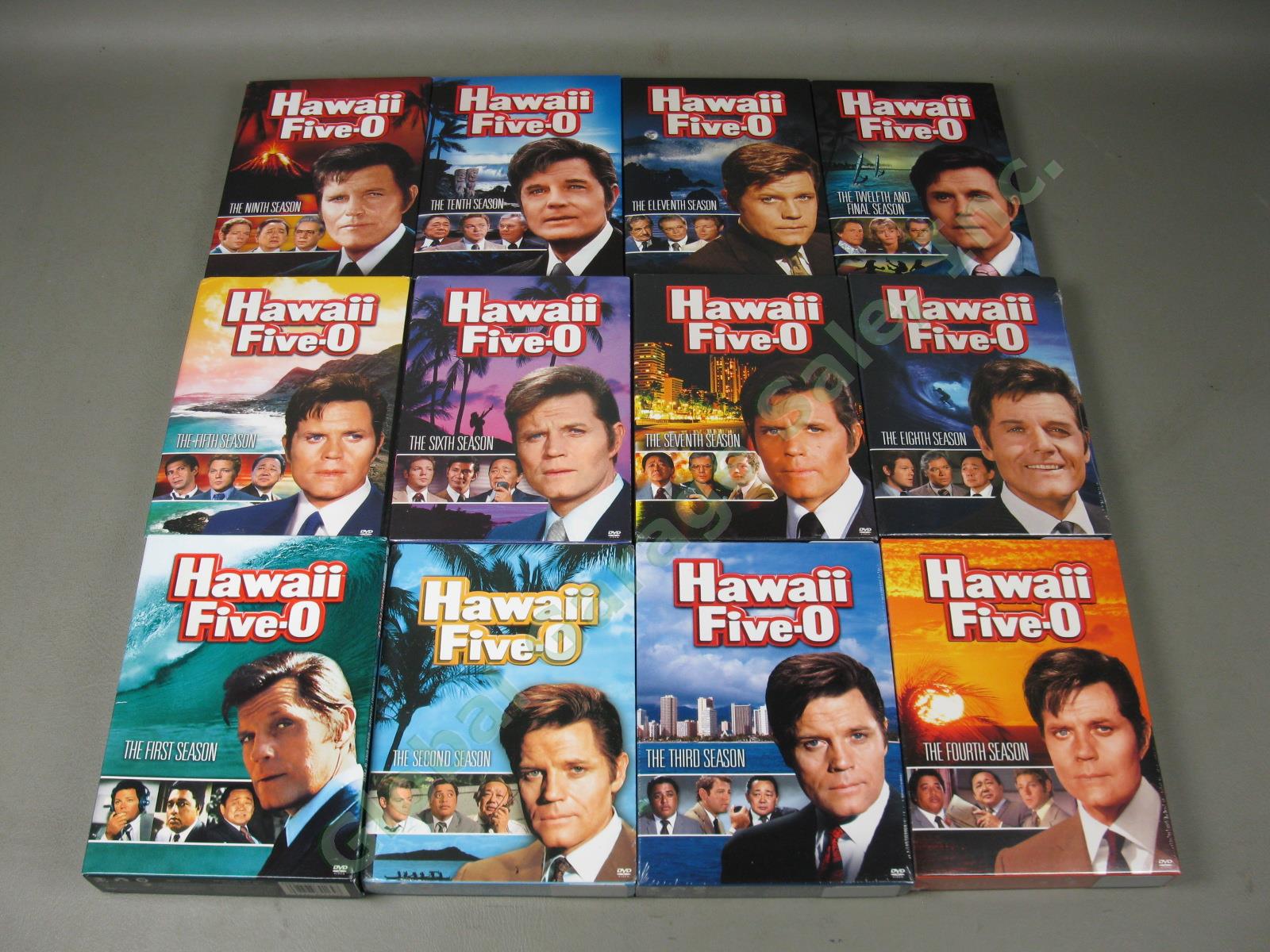 Hawaii Five-0 5-0 Complete Series 72-DVD Set Lot Seasons 1-12 MOSTLY SEALED! NR! 2
