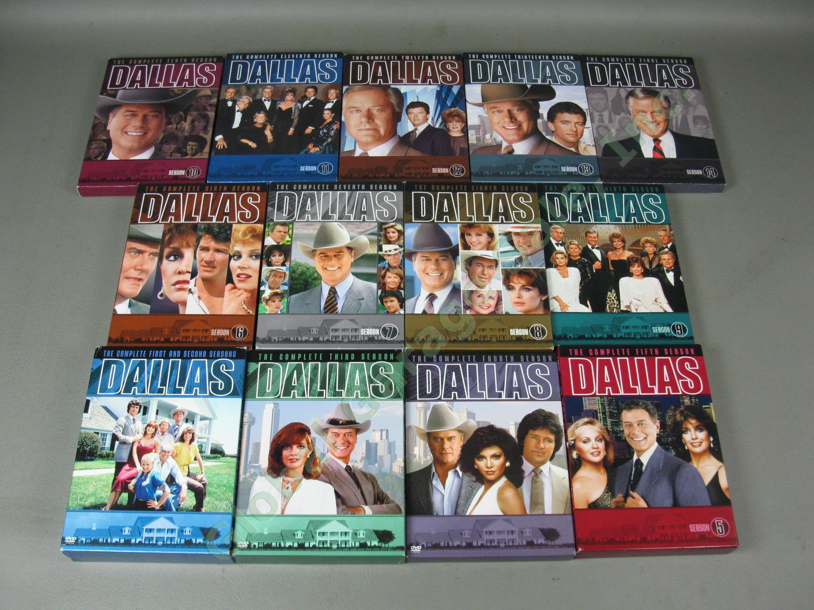 Dallas Complete TV Series DVD Box Set Collection Lot 1-13 14 Final Season JR NR 1