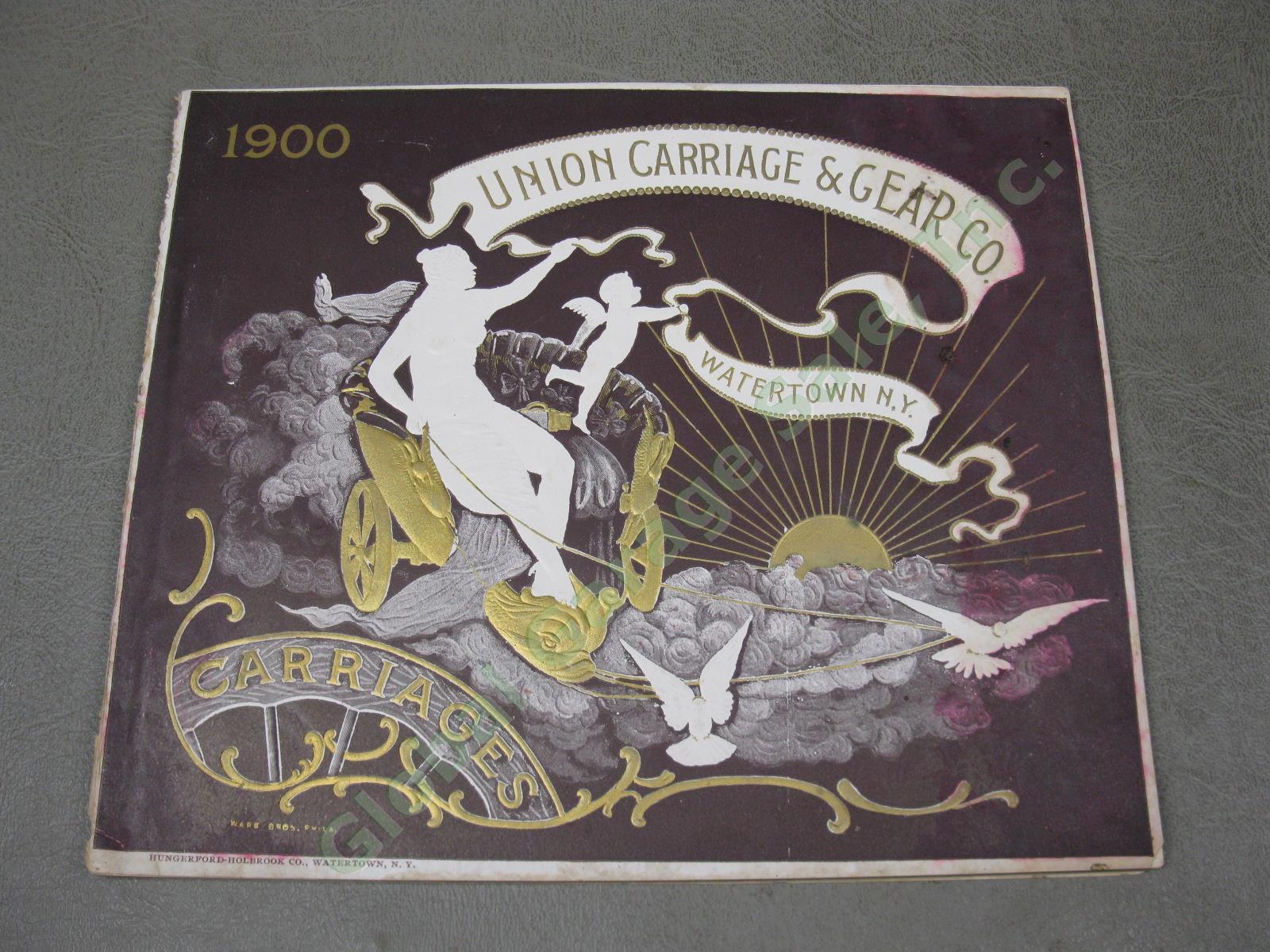 4 Antique Carriage Catalogs Cortland Union Watertown