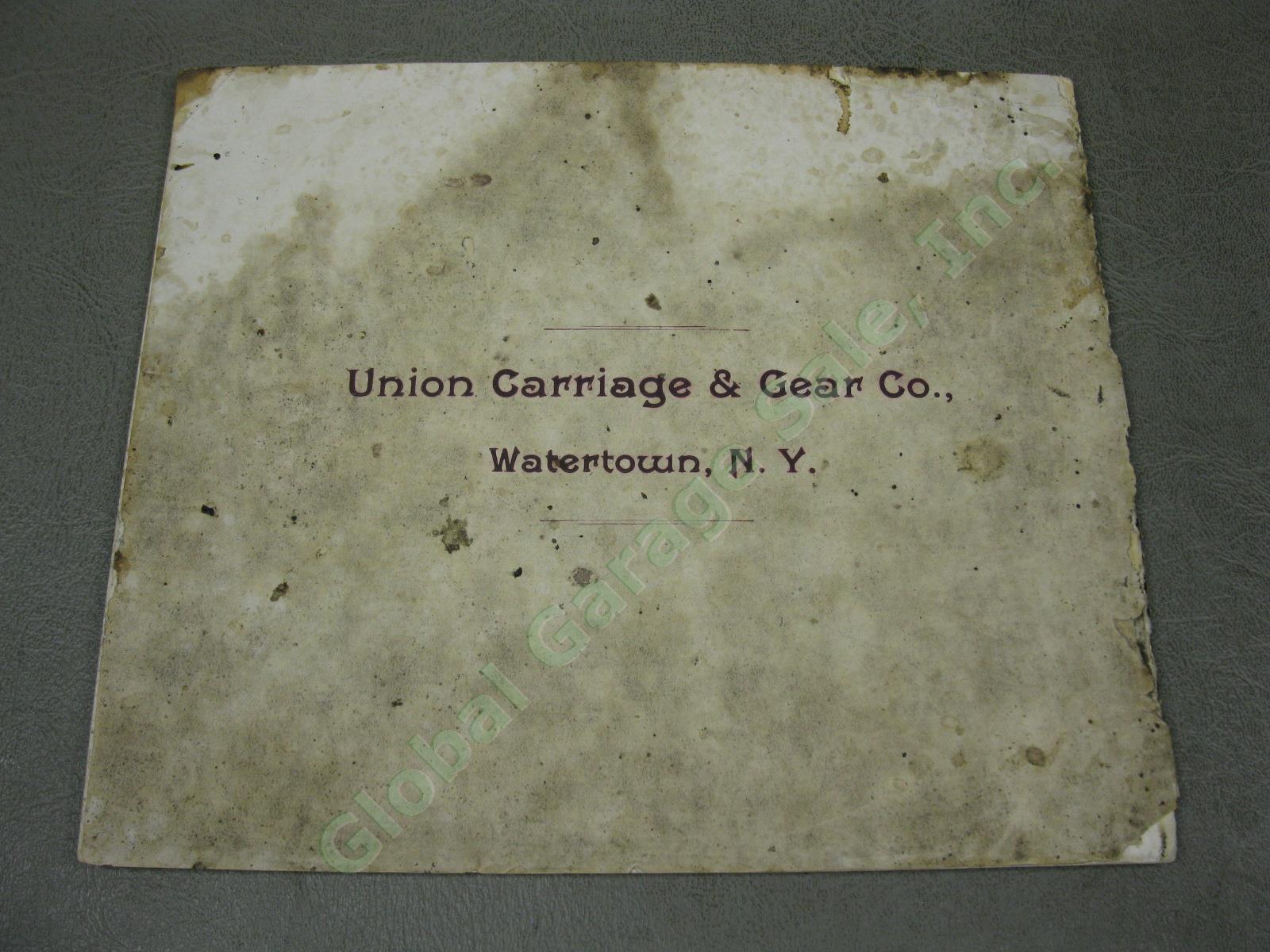 4 Antique Carriage Catalogs Cortland Union Watertown 1