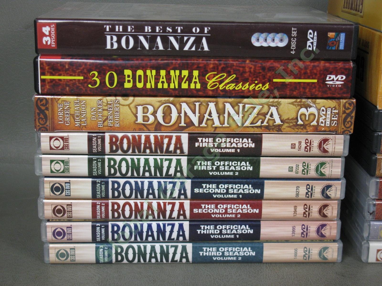 Huge Gunsmoke + Bonanza Western TV Series Complete Seasons + Movies DVD Lot NR! 1