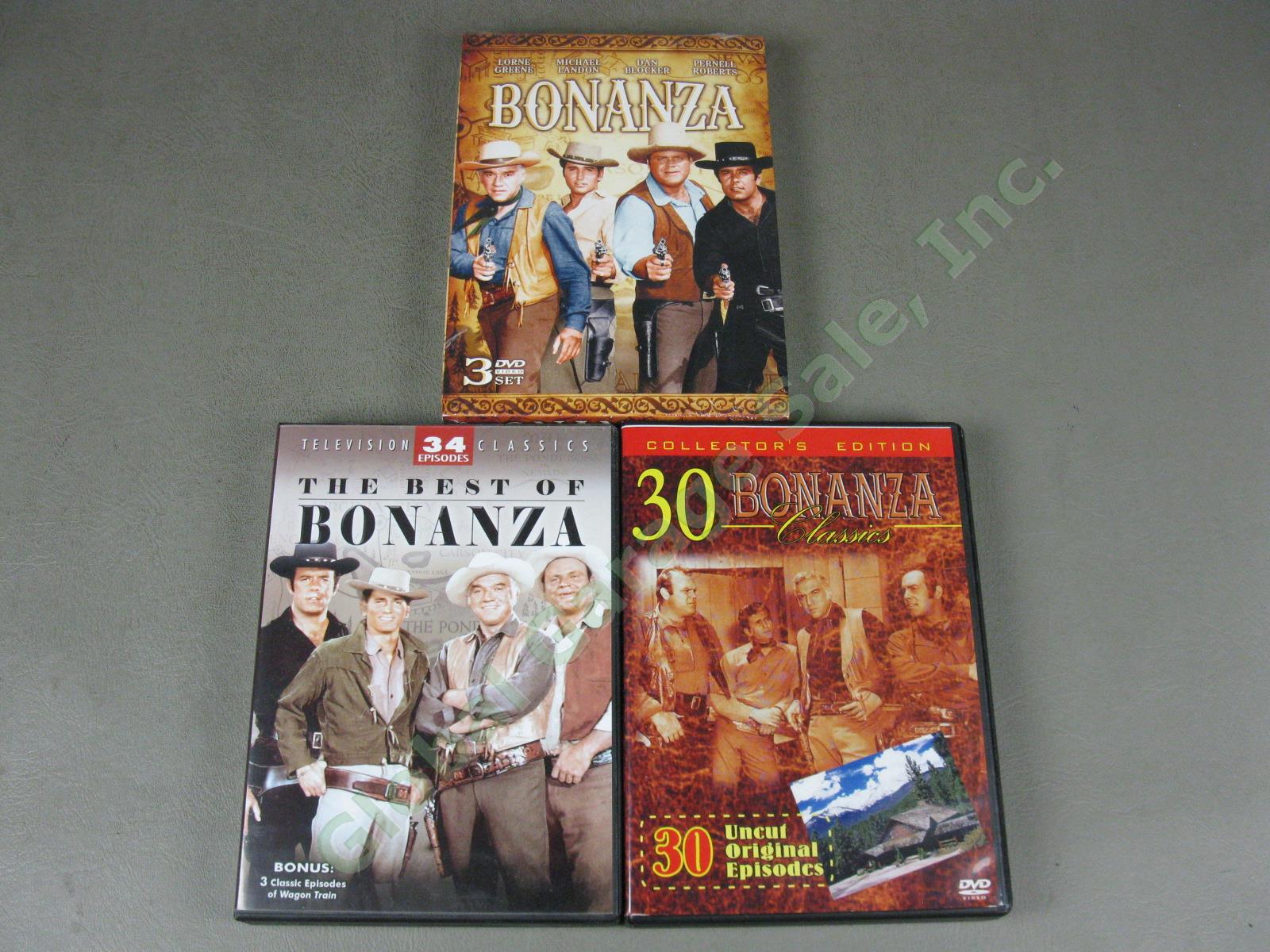 Huge Gunsmoke + Bonanza Western TV Series Complete Seasons + Movies DVD Lot NR! 3