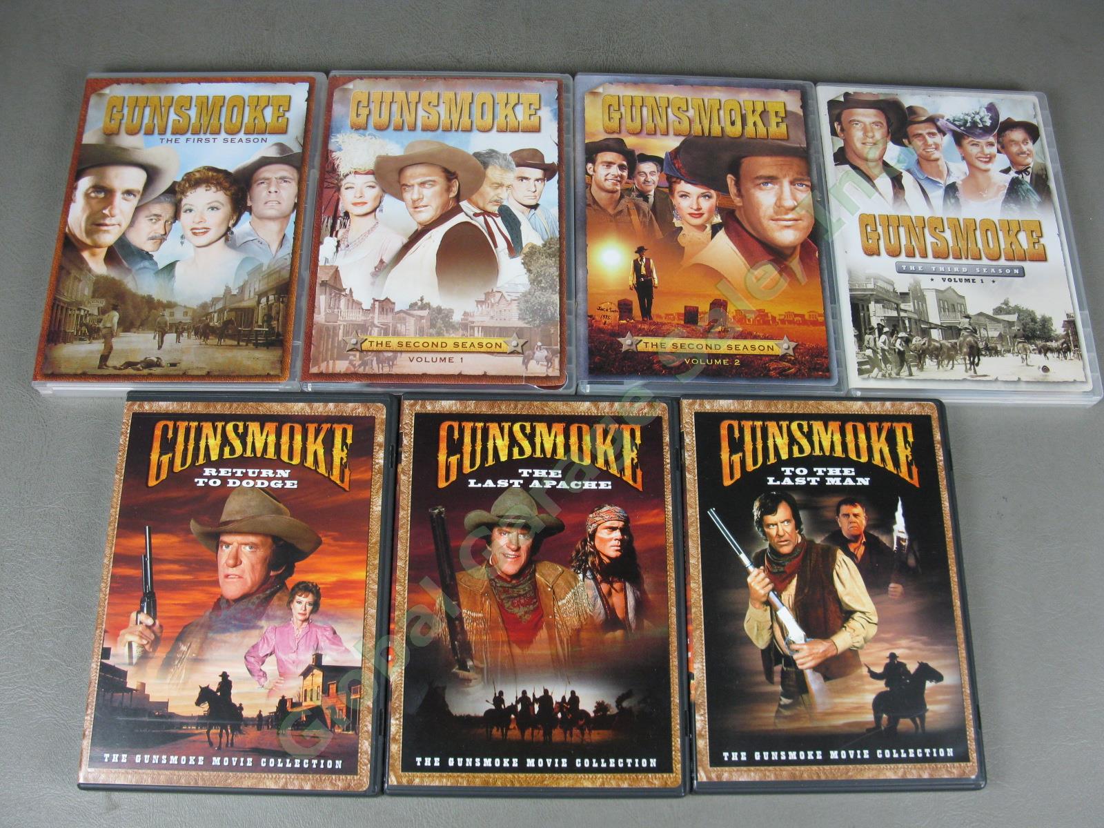 Huge Gunsmoke + Bonanza Western TV Series Complete Seasons + Movies DVD Lot NR! 6